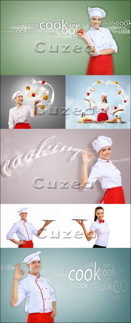 Cooks and cooking - Stock photo
