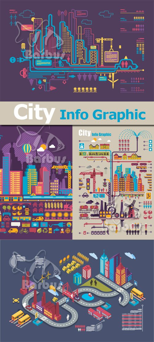 City info graphic /     