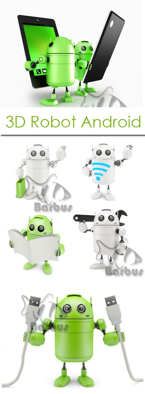 3D Robot Android / 3D  