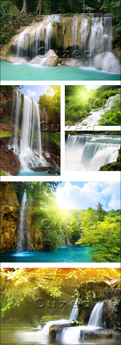  / Nature waterfall - Stock photo