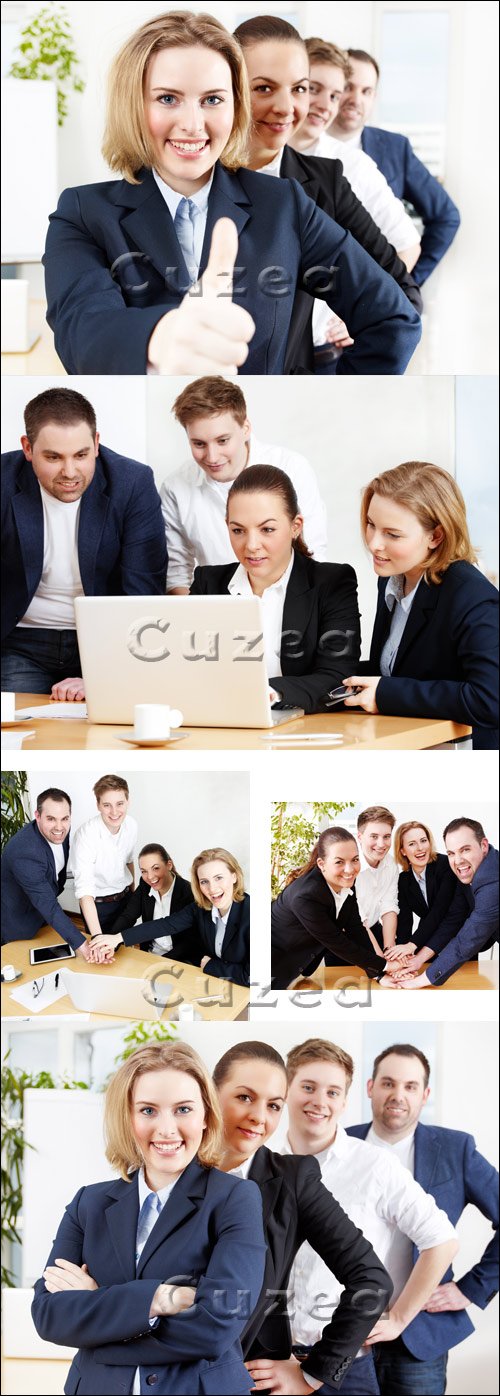    / Business team in the office- Stock photo