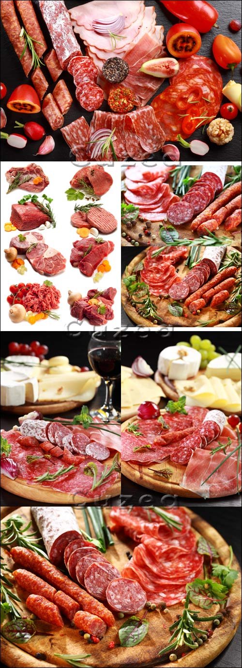   / Meat and saleami products - Stock photo