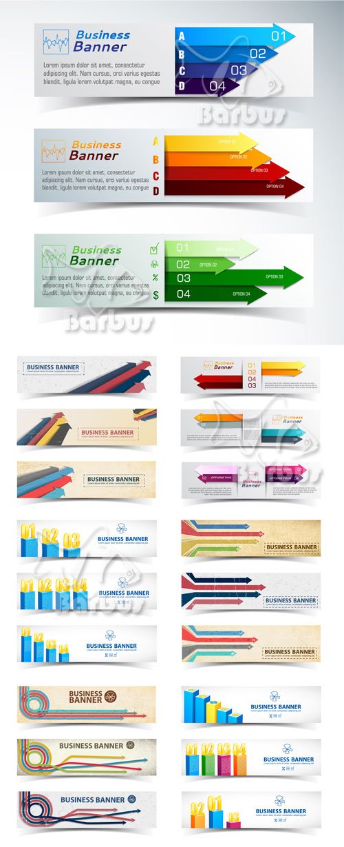 Business banners /  