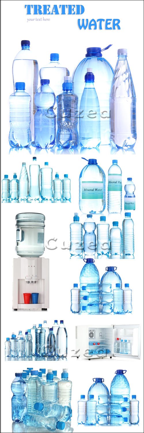     / Natural and mineral water - stock photo