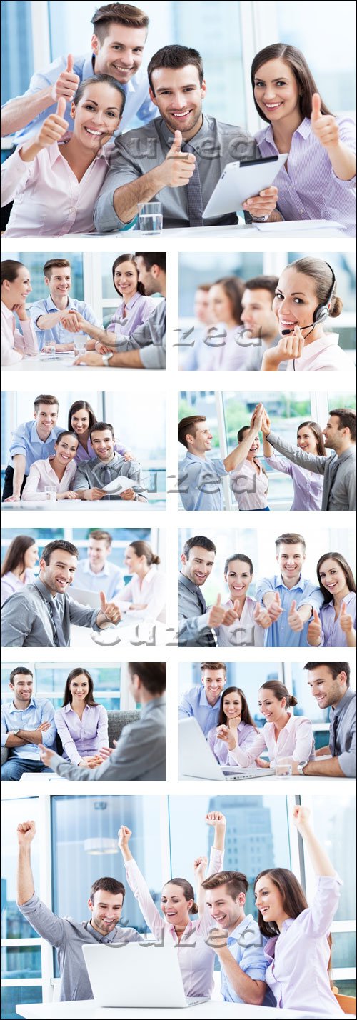    / Business team at the office - stock photo