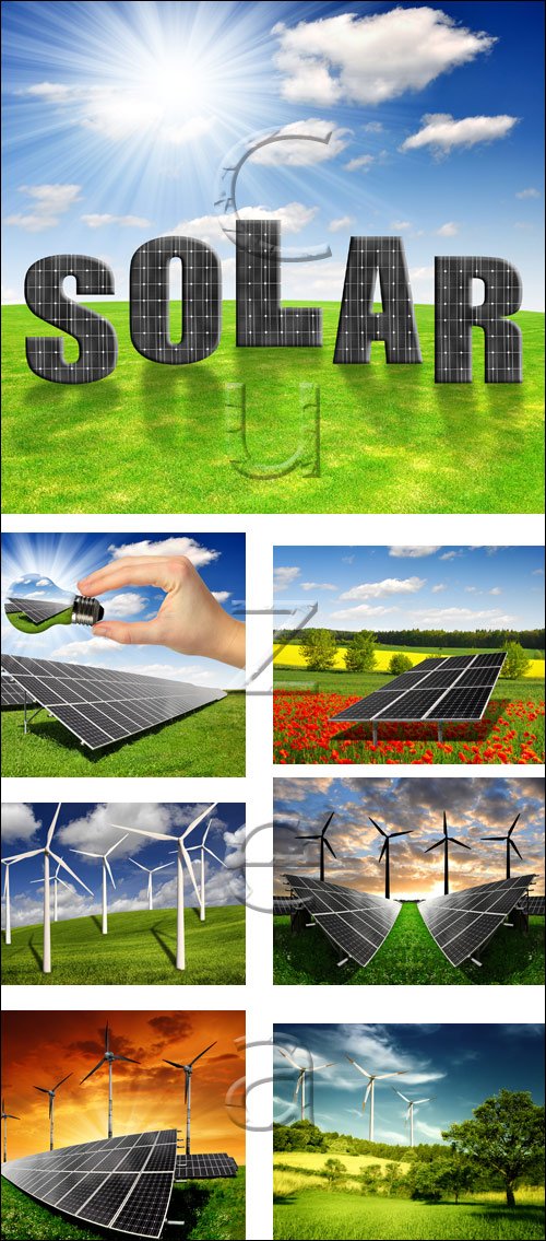   / Solar energy - stock photo