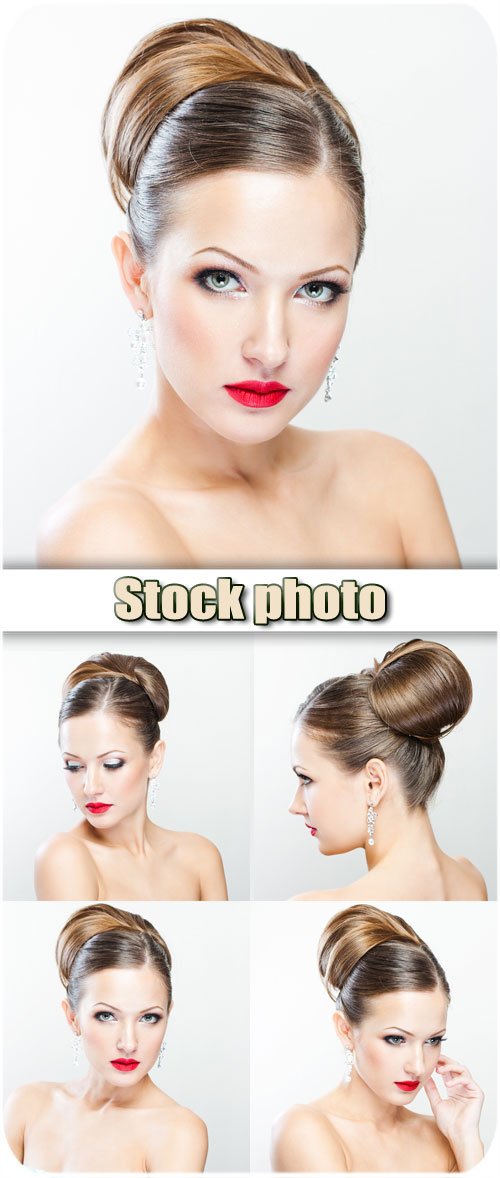   / Romantic girl - stock photos