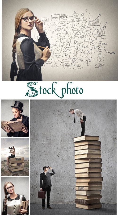 Businessmen's Sight - stock photo
