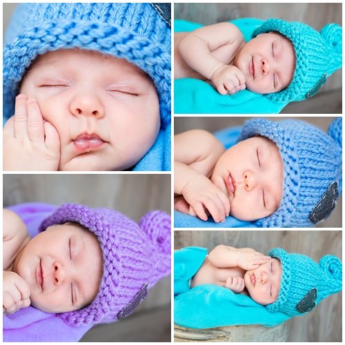 Sweet baby and sweet dreams - stock photo