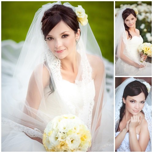 Beautiful brides, 10 - stock photo