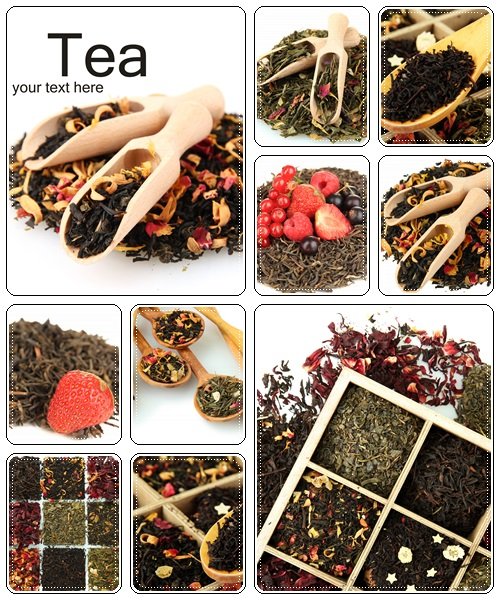Tea collection, 8 - stock photo