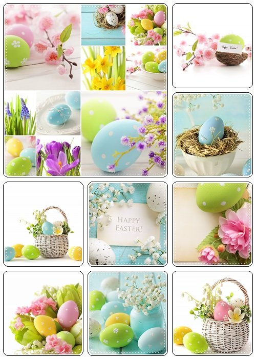 Easter decoration - stock photo