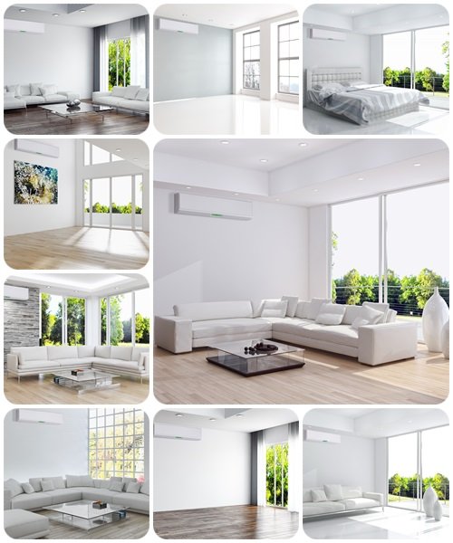 Modern interior with condition - stock photo